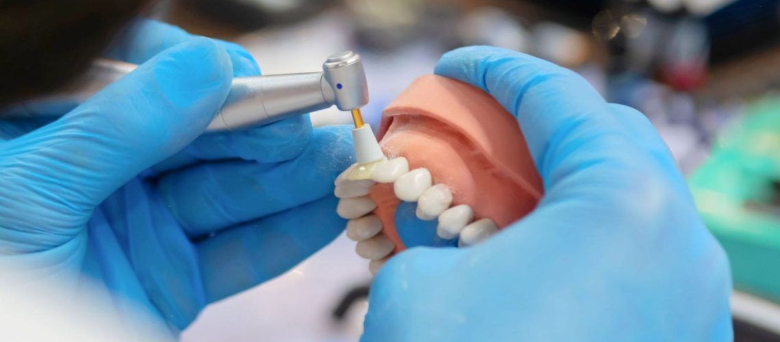 Dentist Working on Restoration For Teeth